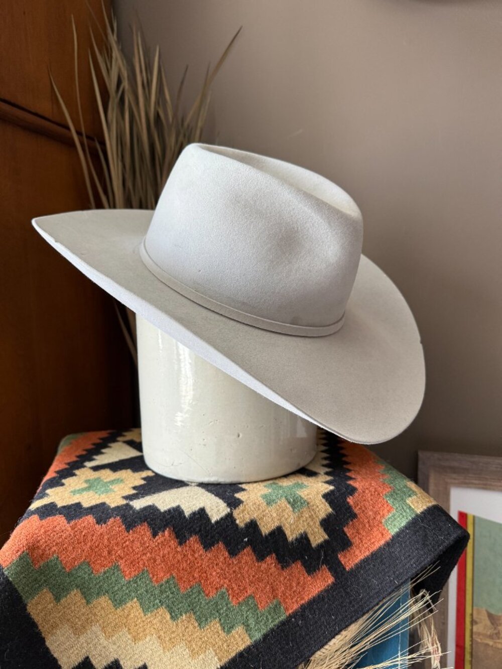 Serrateli Hat Co. Cowboy Hat Size 7 - Picture 2 of 3